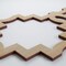 Ekena Millwork Small Cordova Decorative Fretwork Wood Wall Panels, Hickory, 17 1/8"W x 11 3/8"H x 3/8"T WALW12X12X0375CRVHI - alternate 5